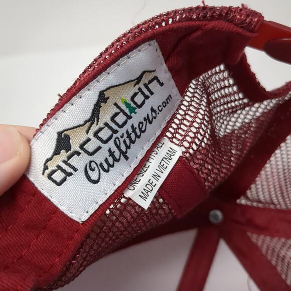 Idaho Rainbow Snapback Trucker Hat Multi One Size Mesh Back Arcadian Outfitters - Picture 10 of 10